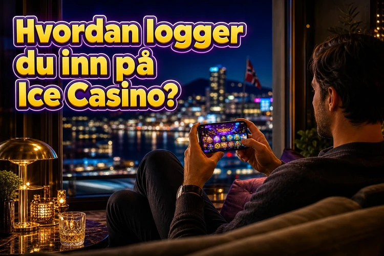 Hvordan logger du inn på Ice Casino?
